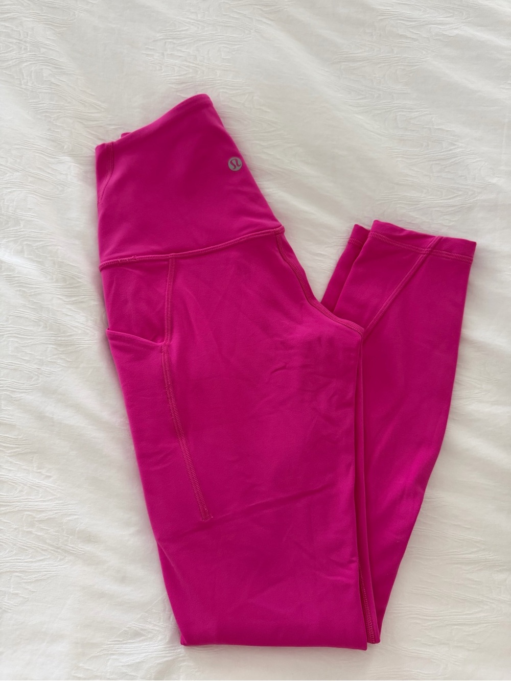 lululemon athletica Girls' Fuchsia Performance Leggings